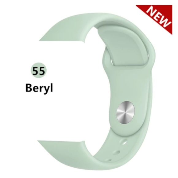 NEW BAND Beryl Sport Silicone For Apple Watch - Picture 2 of 3